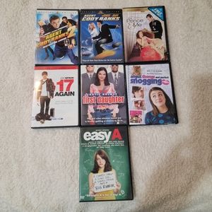 Set Of 7 dvd's families movies.